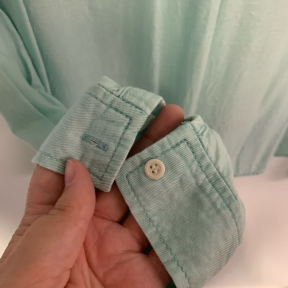 Blue button down - Picture 4 of 4